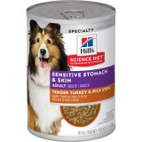 Hill's® Science Diet® Adult 1-6 Sensitive Stomach & Skin Turkey Canned Dog Food